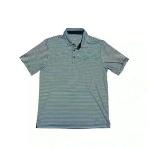 Greg Norman Attack Life Striped Polo Size Large